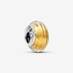 Charm de Cristal Murano Acanalado Estrella Fugaz