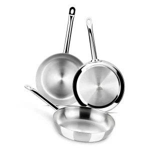 sartenes de acero inoxidable Profesional Bra