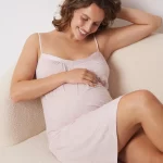Camisón Maternity Corto Soft Touch Rosa