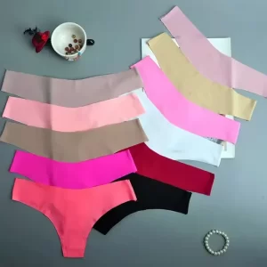 Bragas Sin Costuras de Seda de Hielo