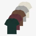 Pack de 5 Camisetas Básicas Pier One