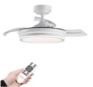 Ventilador de Techo con Luz LED